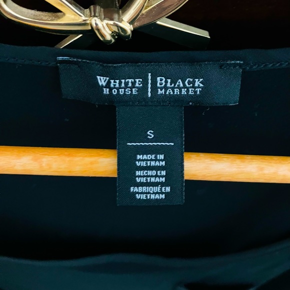 White House Black Market Black Tank Top - Picture 3 of 5